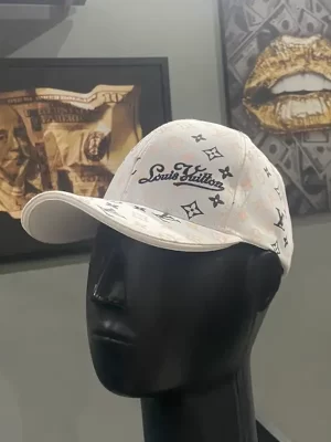 Boné Louis Vuitton Branco