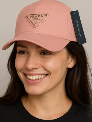 Boné Prada Rosa